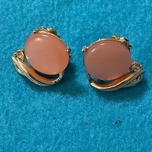 Vintage Coro Lucite Earrings